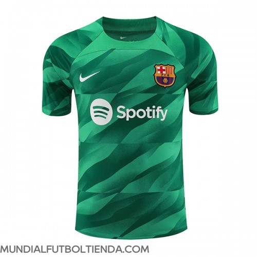 Camiseta Barcelona Portero Primera Equipación Replica 2023-24 mangas cortas